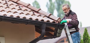 DIY gutter cleaning or replace them all with cheap gutters perth